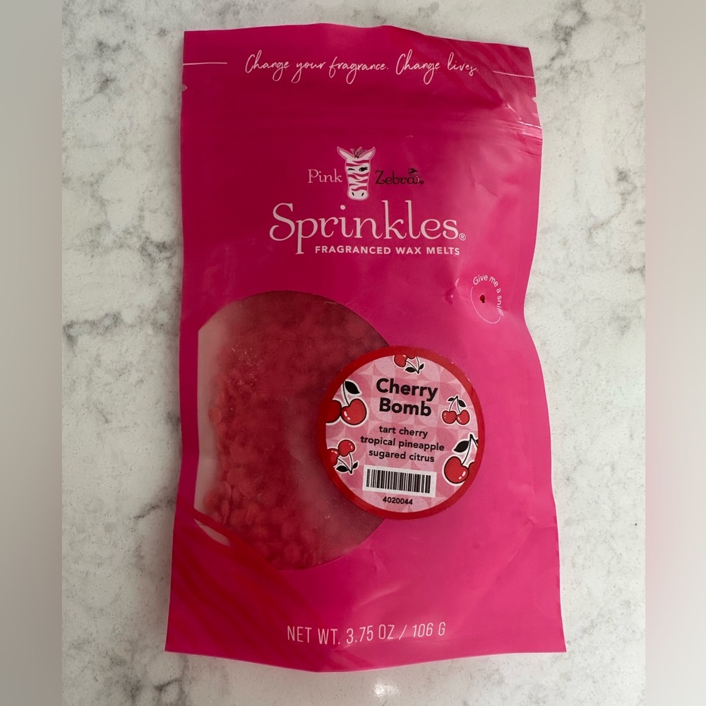 Pink Zebra Fragrance Your Life Wax Melts! 
Cherry Bomb.